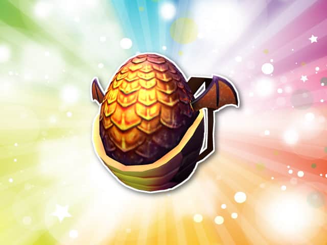 Рюкзак для Роблокс с яйцом дракона