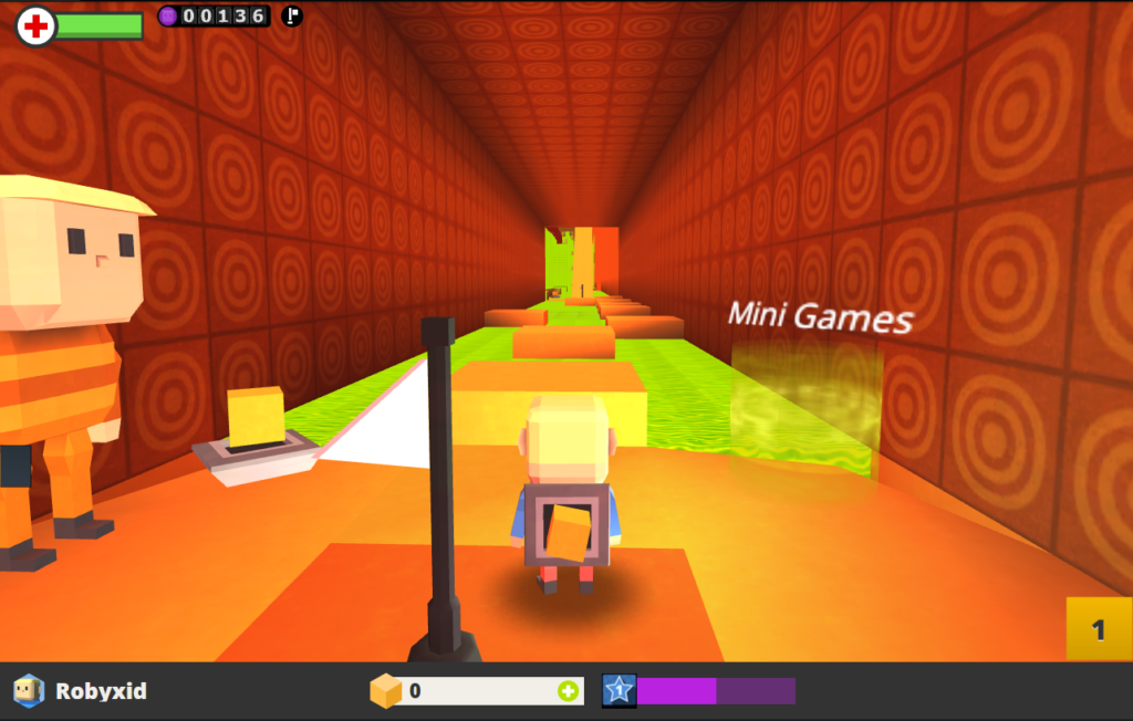 Паркур на 4 игрока