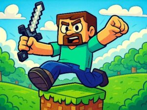 Minecraft — испытание паркуром